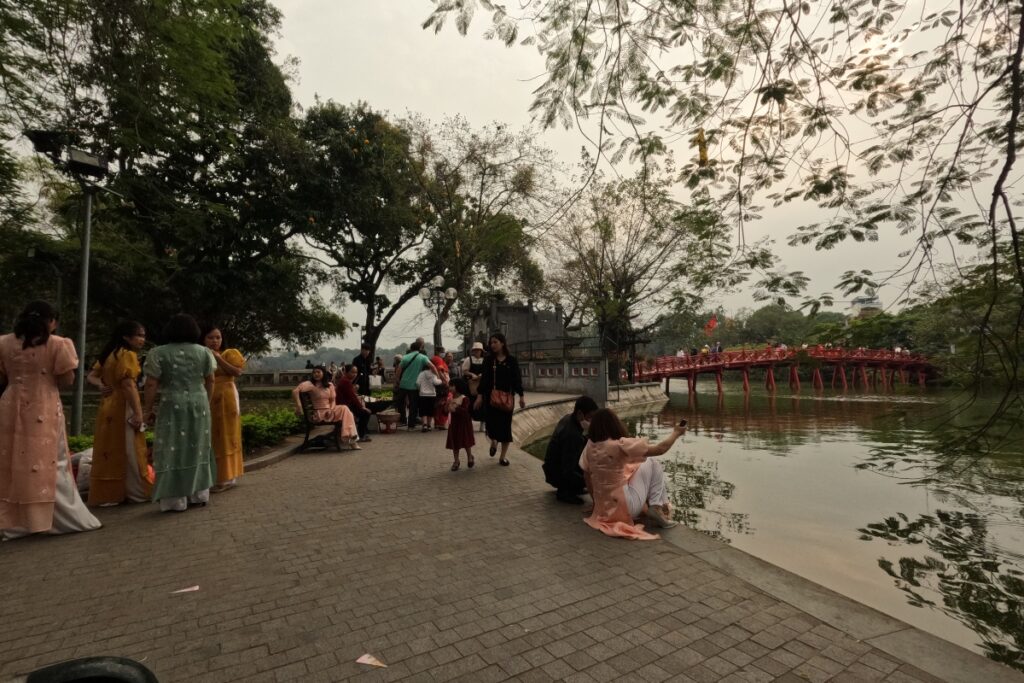 Hoan Kiem Lake - one day in Hanoi
