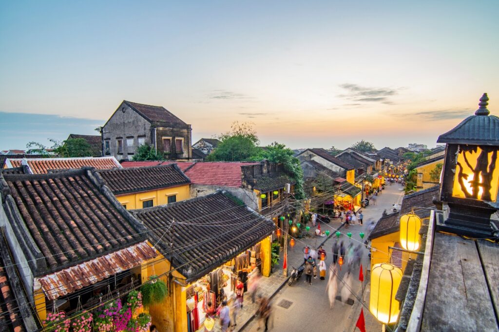 Ancient town in Hoi An, Vietnam