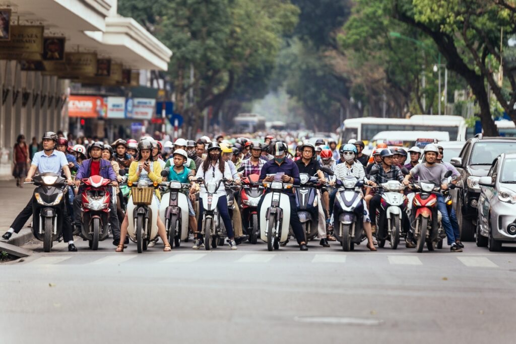 Hanoi motorcycles