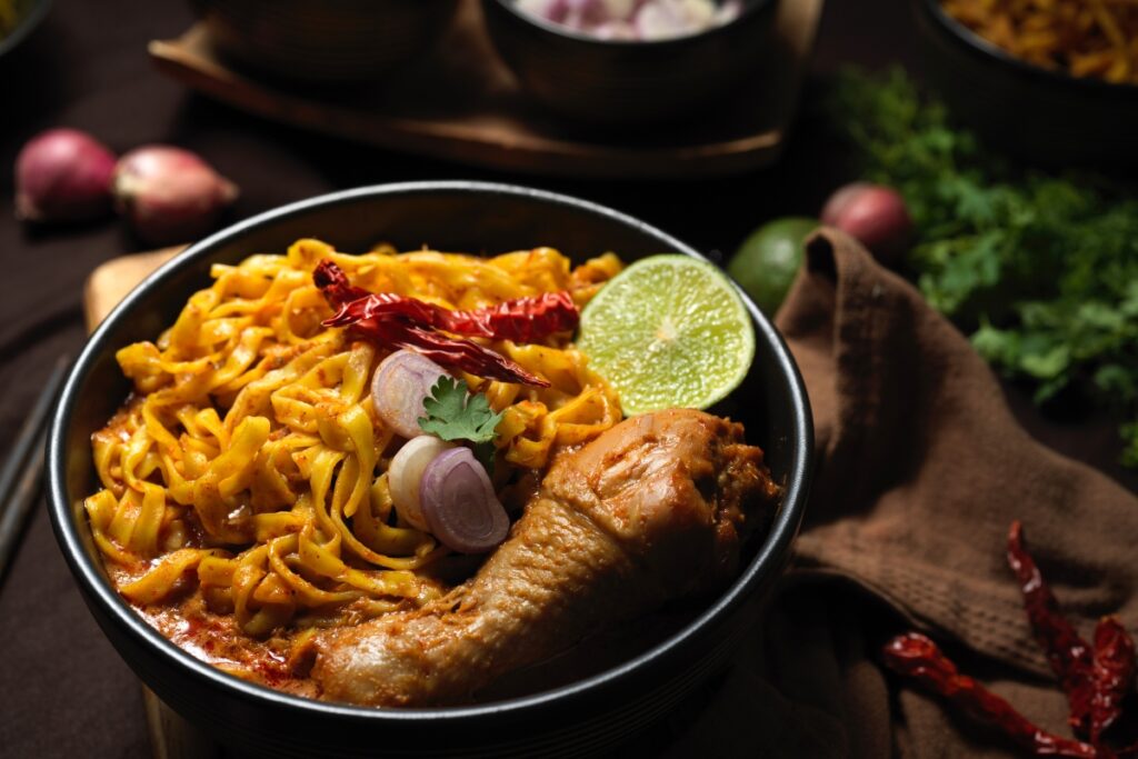 Khao soi , Thai dish