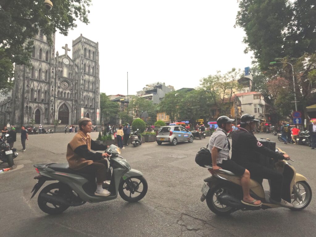 Motorbikes in Hanoi