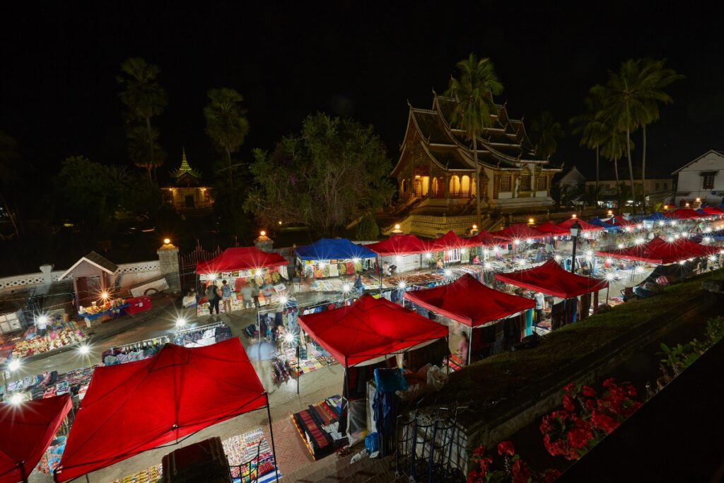 Night Market, Luang Prabang
