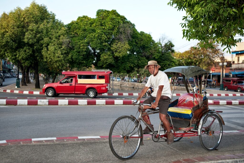 Tricycle in Chiang Mai