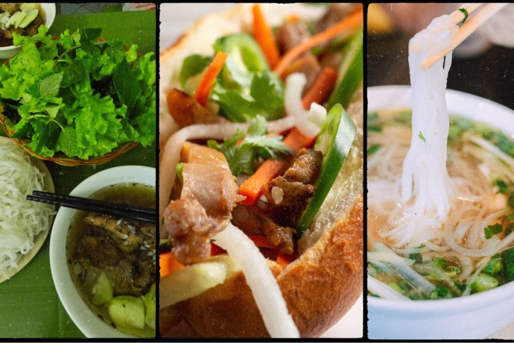 cooking classes Hanoi menu