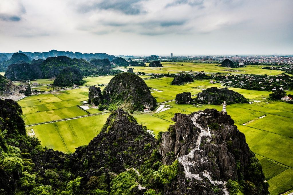 Ninh Binh rice fields, Vietnam