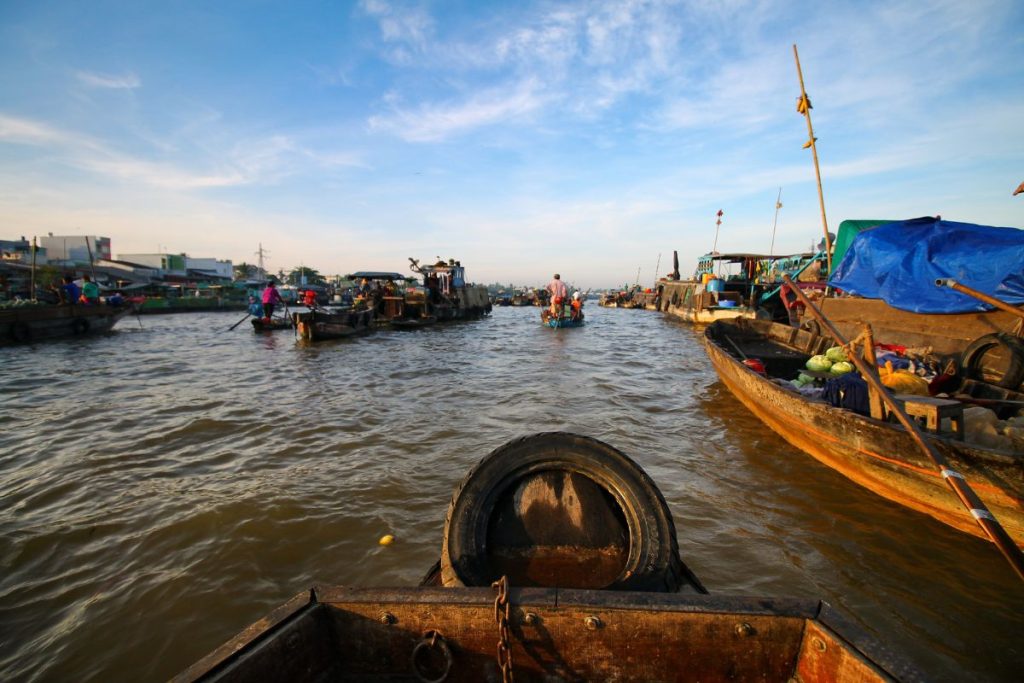 Cai Rang Floating Market, Mekong Delta